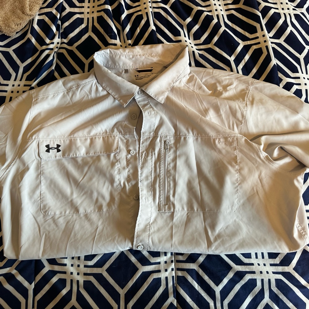 UA Short Sleeve Button Down